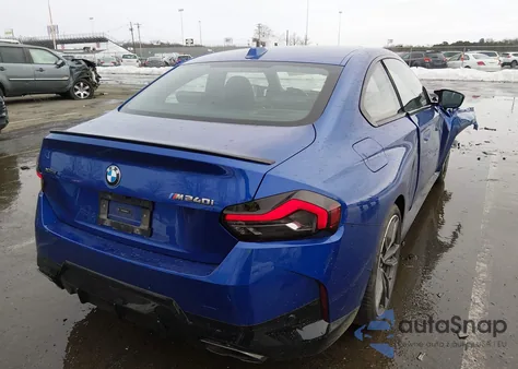 2024 BMW M240 I xDrive z USA, uszkodzony, nr VIN 3MW53CM04R8E44202